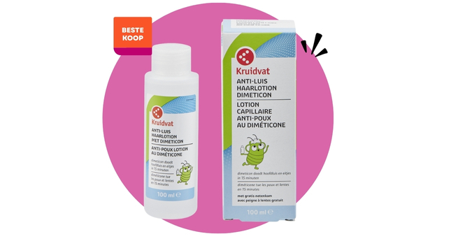 Kruidvat haarlotion antiluis dimeticon